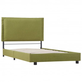 Cadru de pat, verde, 90 x 200 cm, material textil - Img 4