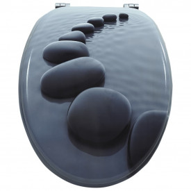 Capac WC MDF design pietre - Img 3