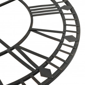 Ceas de perete vintage, cu cuarț, mecanism metal, 60 cm, XXL - Img 5
