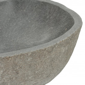 Chiuvetă din piatră de râu, 38-45 cm, ovală - Img 6