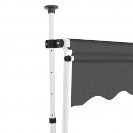 Copertină retractabilă manual, 350 cm, antracit - Img 3