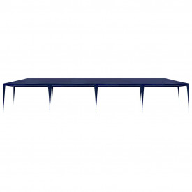 Cort de petrecere, albastru, 3 x 12 m, PE - Img 3