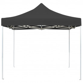 Cort de petrecere pliabil profesional, antracit, 3x3m, aluminiu - Img 2