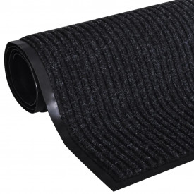 Covoraș Intrare PVC Negru 120 x 180 cm - Img 2