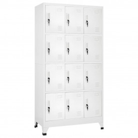 Dulap vestiar cu 12 compartimente, 90x45x180 cm