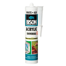 Etanșeizant acrilic BISON Acrylic, 300ml, alb - Img 2