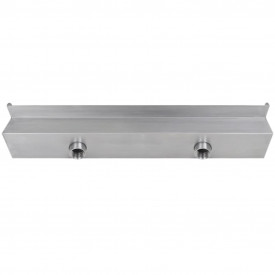 Fântâna dreptunghiulară tip cascadă, oțel inoxidabil cu ​​LED, 60 cm - Img 7