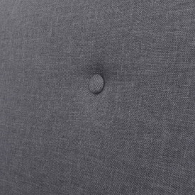 Fotoliu din material textil, gri închis - Img 6