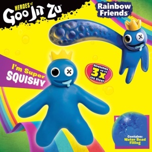 Goj08268-08270 Figurine Goo Jit Zu Rainbow Friends 10.5 Cm Albastru - Img 3