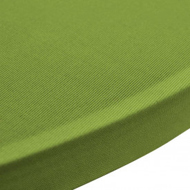 Husă elastică pentru masă, 4 buc., verde, 70 cm - Img 5