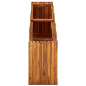 Jardinieră de grădină, 150 x 30 x 50 cm, lemn masiv de acacia - Img 3