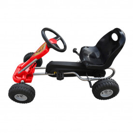 Kart cu pedale Go Kart, roșu - Img 2
