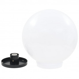 Lămpi cu LED, 2 buc. sferice, 40 cm, PMMA - Img 5