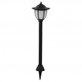 Lămpi solare de exterior cu LED, 3 buc, negru - Img 2