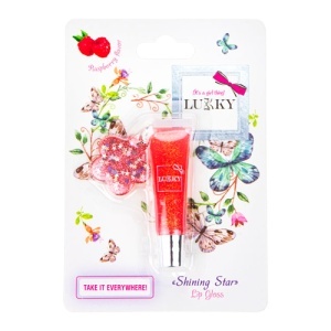 Lukky Gloss Pentru Buze Cu Glitter Coral Lkyt18883/84/85-T18885 - Img 2