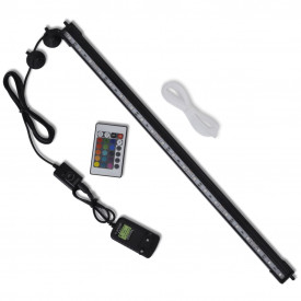 Lumină LED cu Bule pentru Acvariu RGB 56,5 cm - Img 1