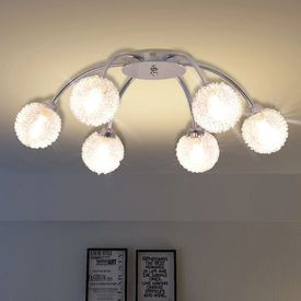 Lustră cu 6 becuri LED G9 240 W - Img 3