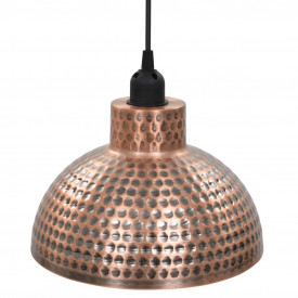Lustre semisferice de culoare arămie, 2 buc. - Img 5