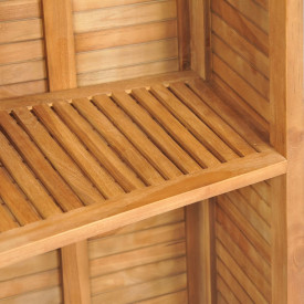 Masă de bar de exterior, tec, 155 x 53 x 105 cm - Img 10