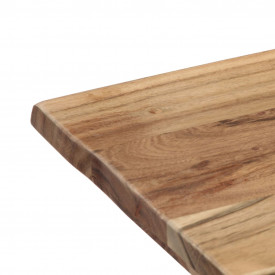 Masă de bucătărie, 120 x 58 x 76 cm, lemn masiv de acacia - Img 6