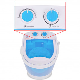 Mașină de spălat mini, cuvă simplă, 2,6 kg - Img 4