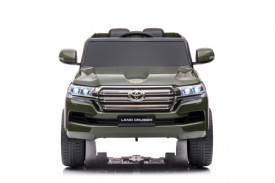 Masina electrica cu telecomanda pentru copii, Toyota Land Cruiser, AIMJJ2022, verde