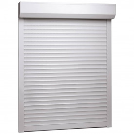 Oblon rulant, alb, 110 x 130 cm, aluminiu - Img 1