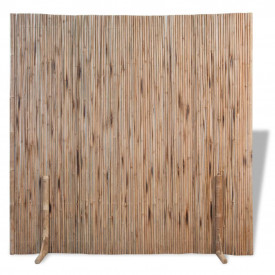 Panou/gard despărțitor din bambus, 180 x 180 cm
