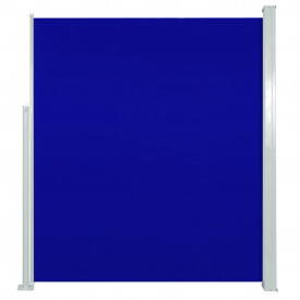 Panou separator glisant pentru terasă 160 x 300 cm, Albastru - Img 2