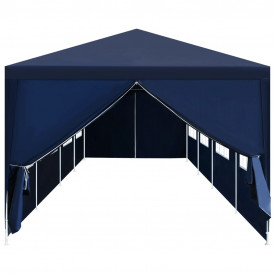 Pavilion de grădină 3 x 12 m, albastru - Img 2