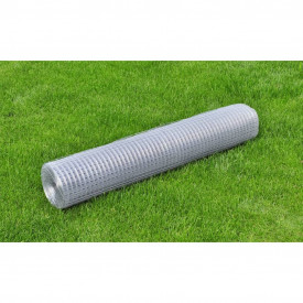 Plasă de gard împletită 25 m, cu ochi pătrat 0,75 mm