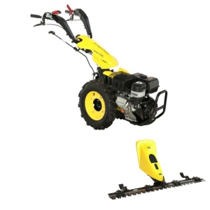 ProGARDEN Campo U16E motocultor multifunctional 14CP, benzina, EU V, pornire electrica, 3+2 viteze, reductor + BC120M bara cosire mobila 120cm - Img 2