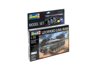Revell Vehicul Militar Model Set Leopard 2A6/A6M Rev63180 - Img 4