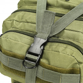 Rucsac în stil militar, 50 L, verde măsliniu - Img 4