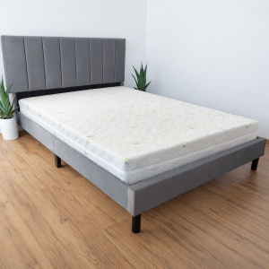 Saltea ortopedica Holiday Perfect Dream 120x200x25 cm, arcuri pocket, 7 zone confort, spuma memory, husa detasabila, fermitate medie