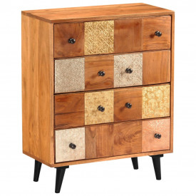 Scrin, 60 x 30 x 75 cm, lemn masiv de acacia - Img 11