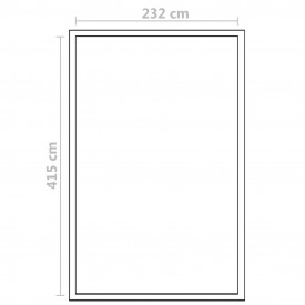 Seră ranforsată din aluminiu, 10,53 m² - Img 10