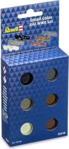 Set De Culori Email – Raf Wwii (6X 14Ml) – Revell Rev32210