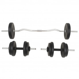 Set de haltere și gantere 30 kg - Img 2