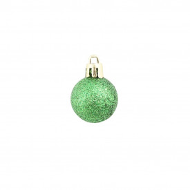 Set globuri de Crăciun 100 de piese, 6 cm, roșu/auriu/verde - Img 11