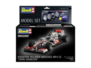 Set Macheta Revell Masina Mclaren Mercedes Mp4-25 Lewis Hamilton Scara 1:24 Rev67096 - Img 3