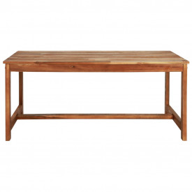 Set mobilier de grădină, 4 piese, lemn masiv de salcâm - Img 10