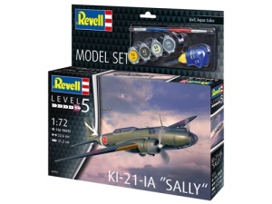 Set Model Ki-21-Ia Sallyrevell Cu Accesorii De Baza Rev63797 - Img 4