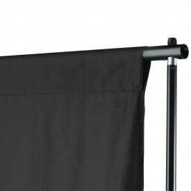 Sistem de suport fundal, 600 x 300 cm, negru - Img 2