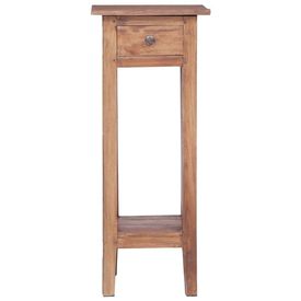 Suport de plante, 30x30x75 cm, lemn masiv reciclat - Img 3