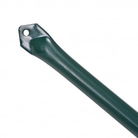 Țăruși grădină, 10 buc, 1,5 m, metal, verde - Img 3