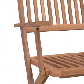 vidaXL 5 piese Set mobilier de grădină, lemn masiv de acacia - Img 7
