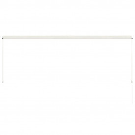 vidaXL Copertină retractabilă, crem, 350 x 150 cm - Img 5