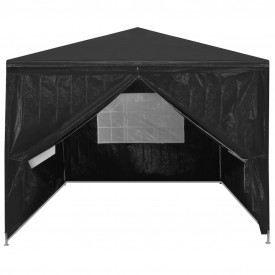 vidaXL Cort pentru petrecere, 3 x 3 m, antracit - Img 3
