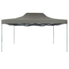 vidaXL Cort pliabil pop-up, antracit, 3 x 4,5 m - Img 2